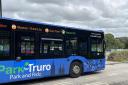 One of the existing buses at Tregurra site in Truro (Pic: Lee Trewhela / LDRS)