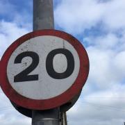 Twenty is plenty has been introduced across the county