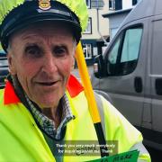 Chacewater lollipop man Ritchie Northey has thanked people for their support