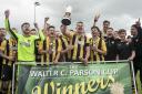 Falmouth Town beat Tavistock to win the competition in the 2017-18 season. Picture: Colin Higgs.
