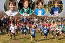 Schoolchildren from across Cornawll have been taking part in the Coose Trannack Cross Country Run  Pictures: Kathy White