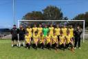 Porthleven Under 18's pictured before the cup final on Sunday