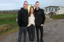 Barry and Naomi Clark with Ryan 'Borris' Jennings are looking forward to welcoming back customers this month