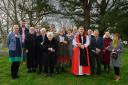 The Rt Revd Hugh Nelson presented the accolades at a service held at St Piran's Church in Perranzabuloe