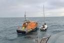 Crews from Penlee were called out early on Sunday (March 17) to assist the lone sailor