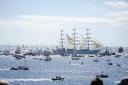 Falmouth Tall Ships Regatta 2014 ends with the spectacular parade of sail