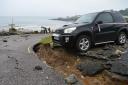 The scene in Coverack, after flash floods nearly destroyed the village