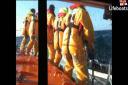 St Ives lifeboat rescue to appear on TV. Picture by George Deacon for RNLI