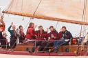 Young children prepare for Falmouth Tall Ships Regatta