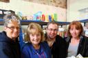 HELPING: Volunteers at Christchurch Food Bank