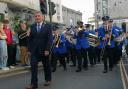 Helston Town Band on Flora Day