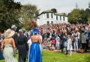 Lismore House pictured during the Midday Dance on Flora Day this year