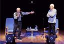Colin Hall and Bob Harris on stage