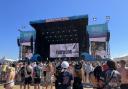 An early afternoon performance at Boardmasters