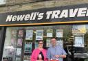 Dave Rowley and branch manager Kathie Ellis will be taking part in the tandem skydive on June 2