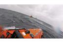 RNLI crews from across Cornwall were tasked to help a yacht in distress near Perranporth on Monday