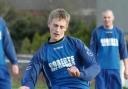 Mark Goldsworthy, who socred four goals against Penryn Athletic