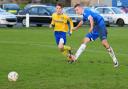 Mark Goldsworthy scored from the penalty spot for Helston on Saturday