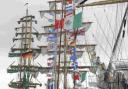 'Charge your glasses' for the start of the Tall Ships Regatta