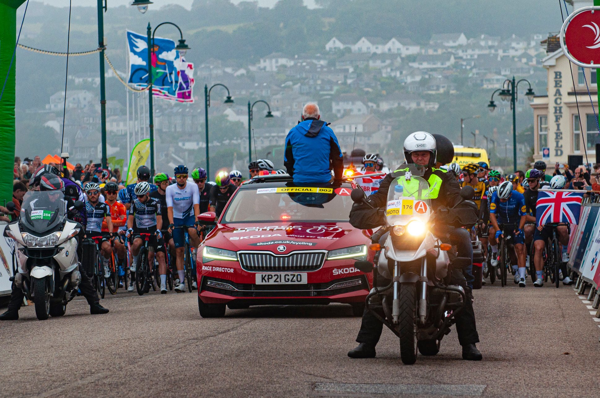 The start line in Penzance Picture: Jory Mundy/Packet Camera Club