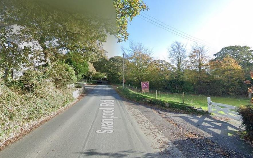 The access to Falmouth Pitch and Putt (Pic: Google Maps)