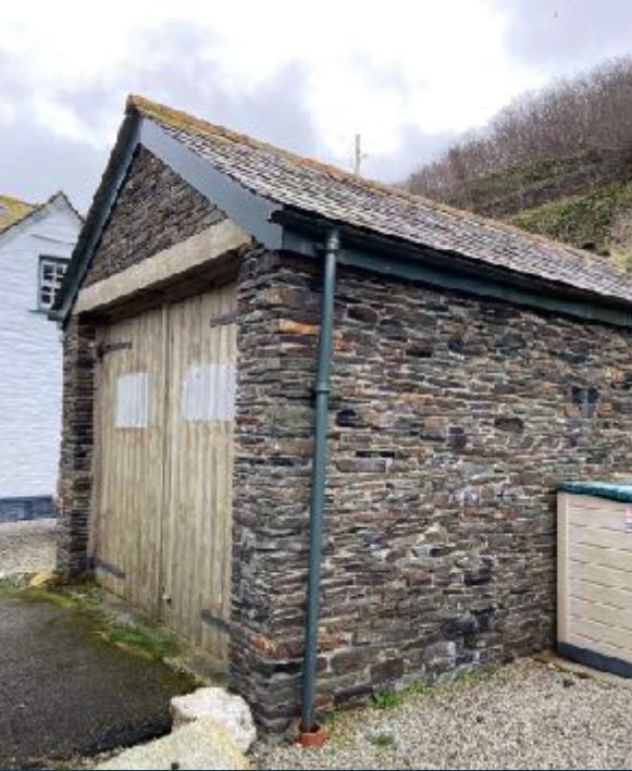 The old coastguard building in Boscastle which could become a takeaway (Pic: Cornwall Council planning portal)