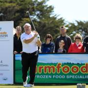 Ian Woosnam in action at the championships