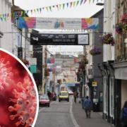 A 'small number' of hospitality venues in Falmouth have seen an outbreak of Covid-19 cases