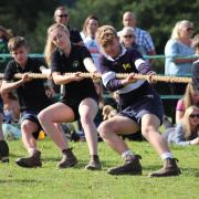 The young farmers tug o'war. Picture: Debbie Walters Photography