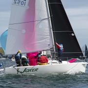 One of the sailing boats in the race Picture: Bex Chamberlain Photography