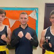 Left to right: Alex Penny, Callum Nancholas and Dan Lea from Falmouth and Penryn ABC