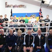 Charity boxing evening raises £500 for Ukraine Crisis at local club