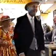 The Midday Dance goes through Bowdens on Flora Day in 1996