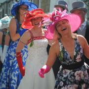 Sunshine and smiles in the Midday Dance on Helston Flora Day
