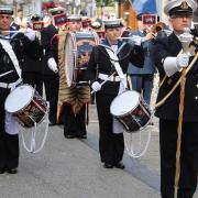 Armed Forces Day in Falmouth will celebrate the armed forces, such as RNAS Culdrose, pictured here at its Freedom of Helston Parade