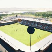 A previous CGI of the proposed Stadium for Cornwall