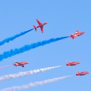 The Red Arrows will be among those giving displays at National Armed Forces Day in Falmouth