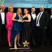 The restaurant collected the awards at a recent ceremony