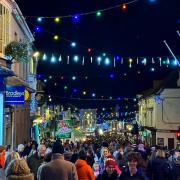 The streets of Helston will be lit up with pretty colours from next Friday