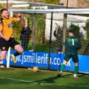 Falmouth Town continued their superb festive season form. Picture: Matt Friday / Cornwall Sports Media