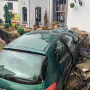 A road traffic collision took place at The Wig and Pen pub in Truro at around 15:48pm today (March 30)