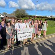 Members of Helston and St Keverne Young Farmers club