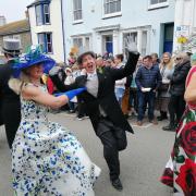 All smiles at Helston Flora Day 2023