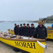 Coverack gig rowers