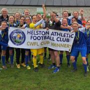 Helston Athletic Women completed a historic double