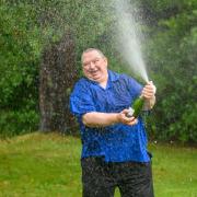Full-time carer Clive Bray won the top prize on his lottery scratchcard
