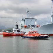 HMS Scott pictured in 2020