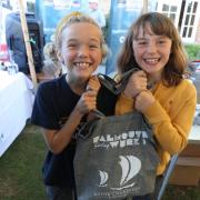 Two little girls who summed up the future of sailing in Falmouth