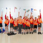 St Ives Junior School pupils have been learning more about the importance of recycling and keeping our marine life safe