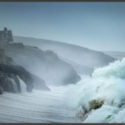 Incredible wave pictures in Porthleven
